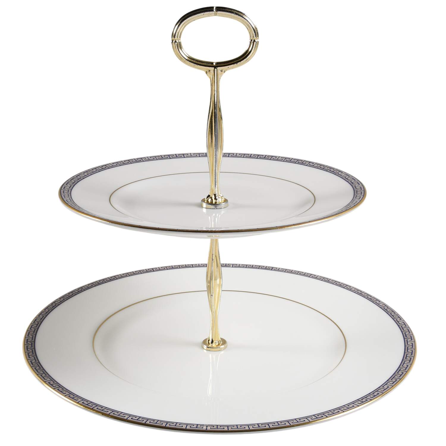Palatia 6 5/8"-10"  2 Tiered Serving Tray (Dp, Sp) HC by Wedgwood-1