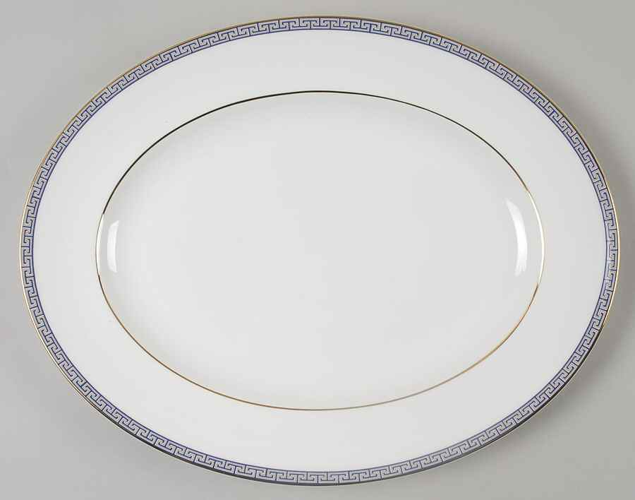 Palatia 14" Oval Serving Platter by Wedgwood-1