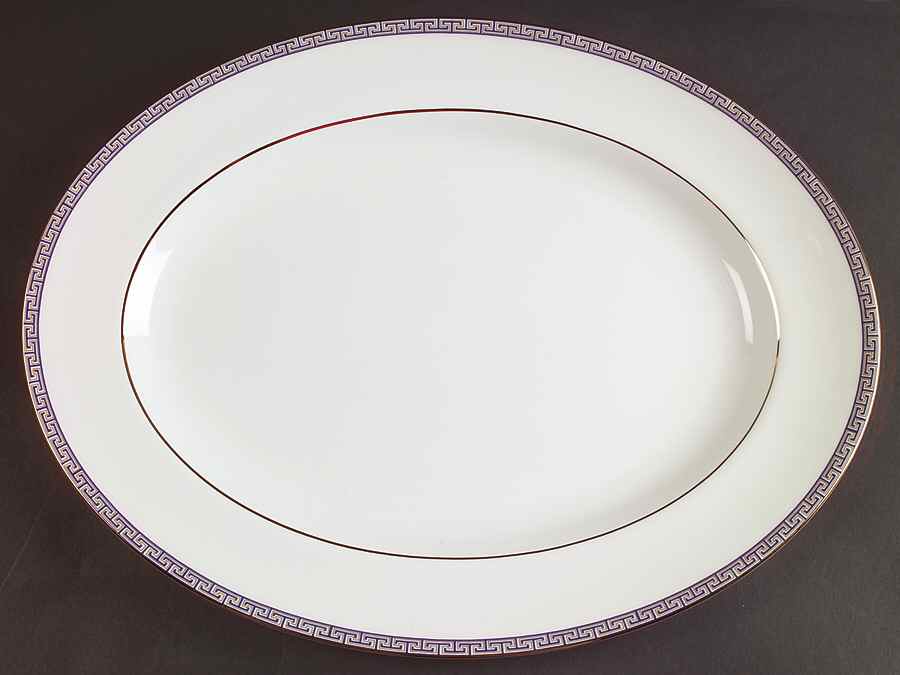 Palatia 15" Oval Serving Platter by Wedgwood-1