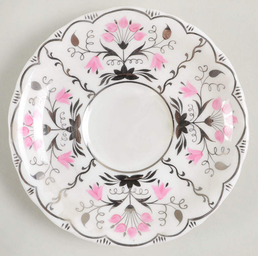 Papyrus Pink Saucer for Cream Soup Bowl by Wedgwood-1