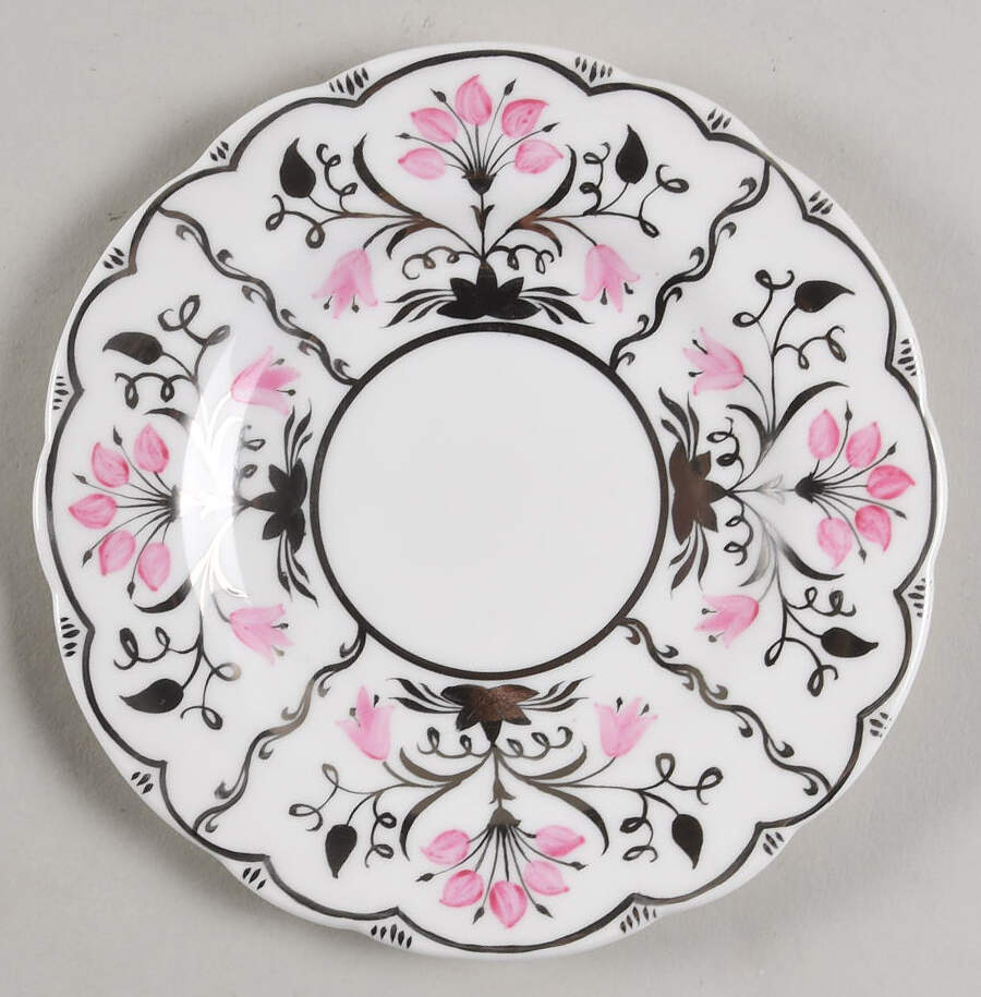 Papyrus Pink Bread & Butter Plate by Wedgwood-1