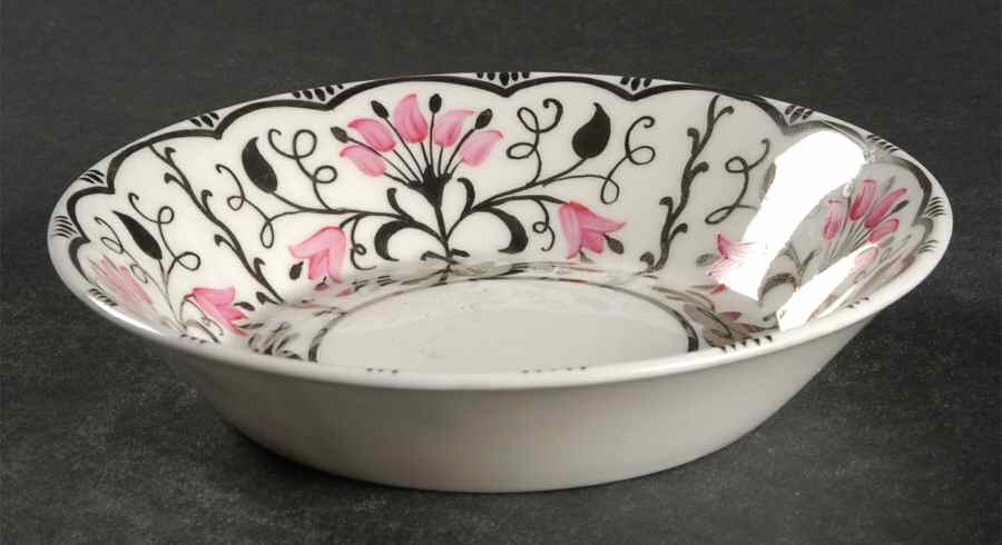 Papyrus Pink Fruit/Dessert (Sauce) Bowl by Wedgwood-1