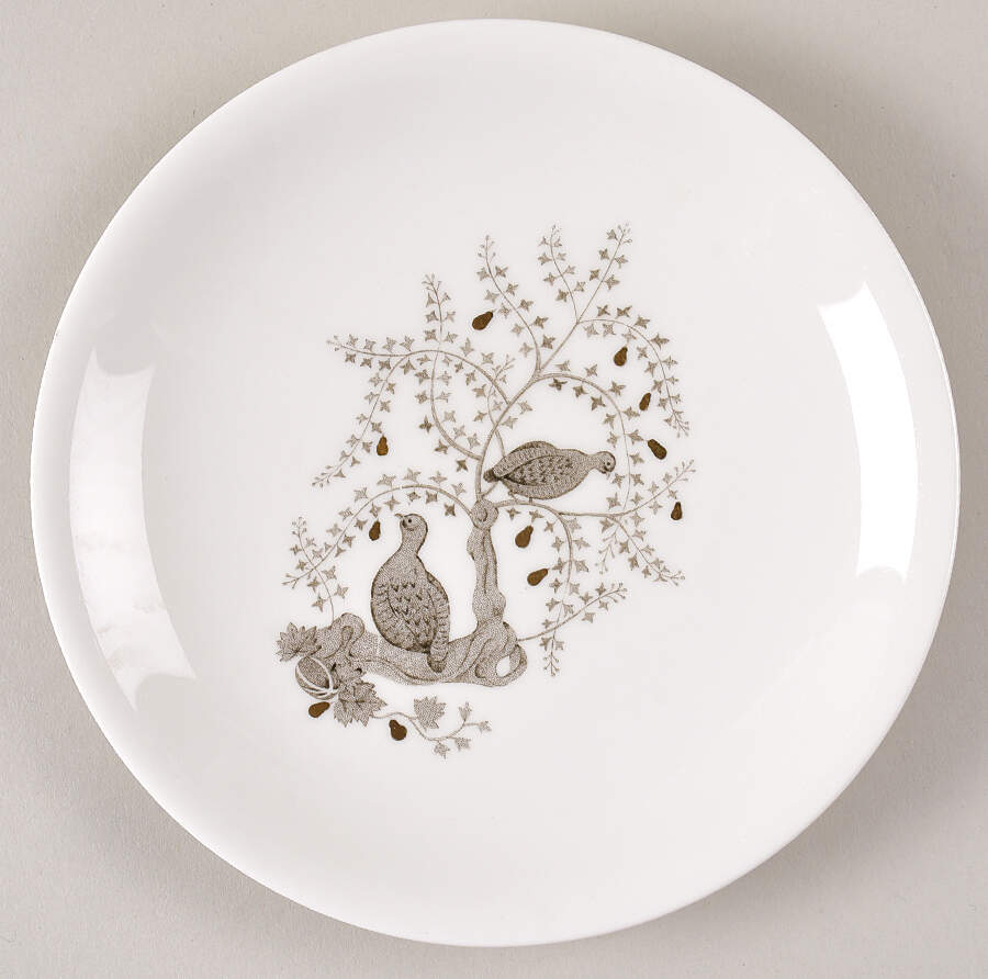 Partridge In A Pear Tree Bread & Butter Plate by Wedgwood-1