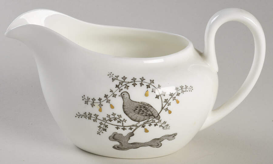 Partridge In A Pear Tree Creamer by Wedgwood-1