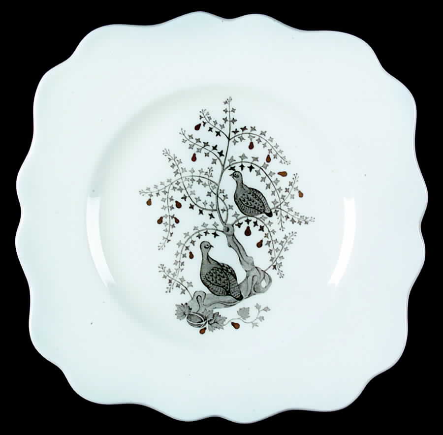 Partridge In A Pear Tree Square Salad Plate by Wedgwood-1
