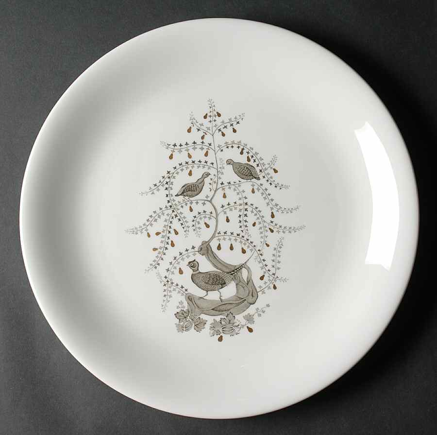 Partridge In A Pear Tree 13" Chop Plate (Round Platter) by Wedgwood-1