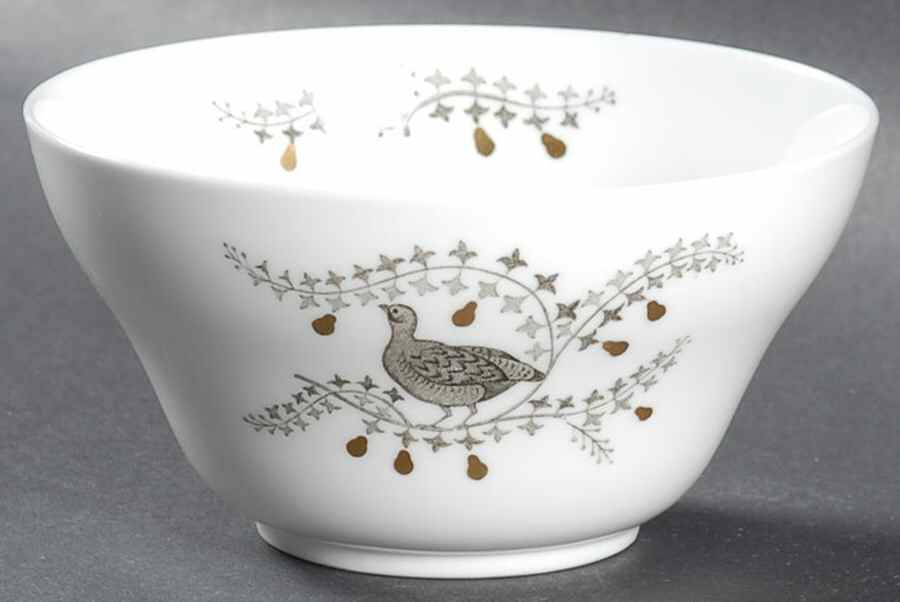 Partridge In A Pear Tree Open Sugar Bowl by Wedgwood-1