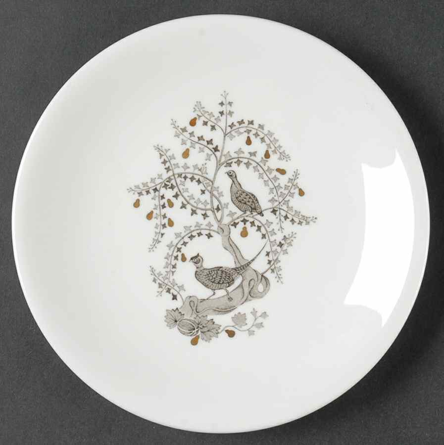 Partridge In A Pear Tree Dessert/Pie Plate by Wedgwood-1
