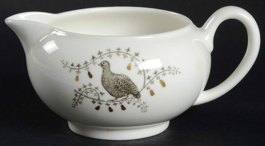 Partridge In A Pear Tree 146 Shape Creamer by Wedgwood-1