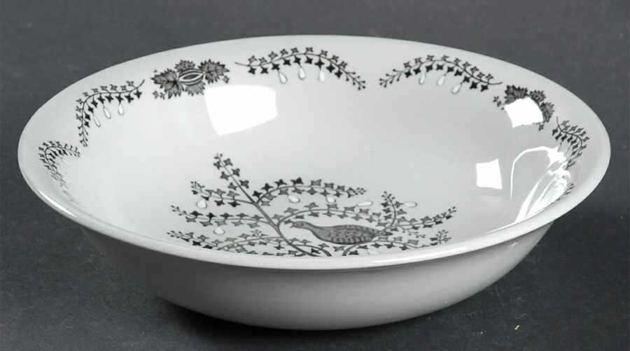 Partridge In A Pear Tree Coupe Cereal Bowl by Wedgwood-1