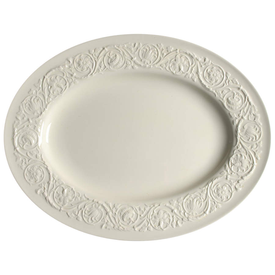 Patrician (Old, 1927-1986) 16" Oval Serving Platter by Wedgwood-1