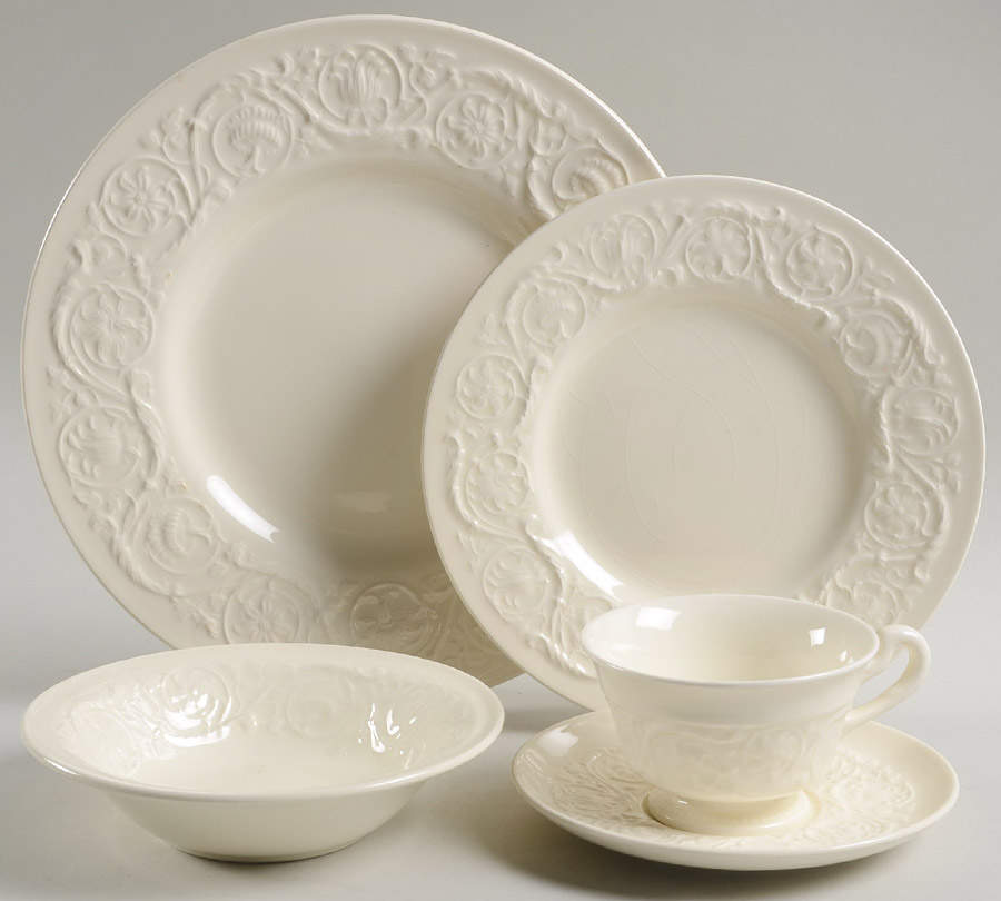 Patrician (Old, 1927-1986) 40  Piece Estate Set by Wedgwood-1