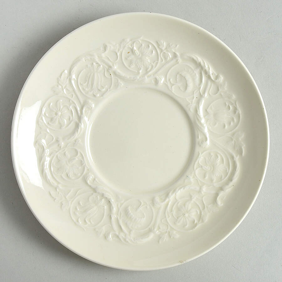 Patrician (Old, 1927-1986) Saucer for Cream Soup Bowl by Wedgwood-1