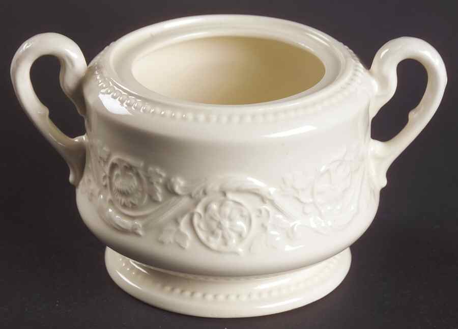 Patrician (Old, 1927-1986) Sugar Bowl No Lid by Wedgwood-1