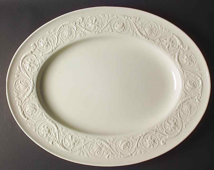 Patrician (Old, 1927-1986) 20" Oval Serving Platter by Wedgwood-1