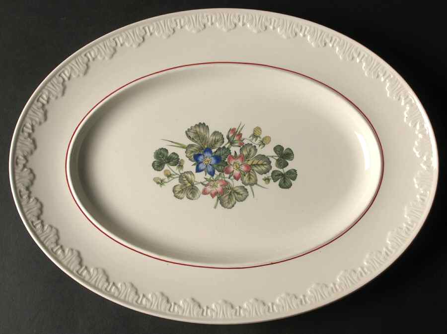 Pembroke 13" Oval Serving Platter by Wedgwood-1