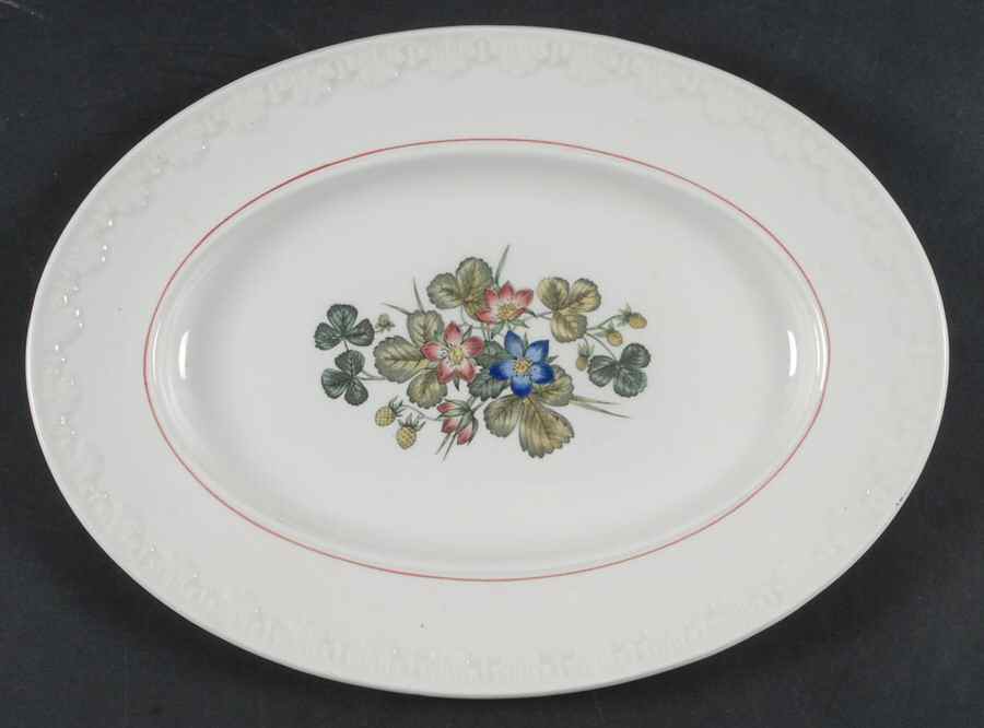 Pembroke 11" Oval Serving Platter by Wedgwood-1