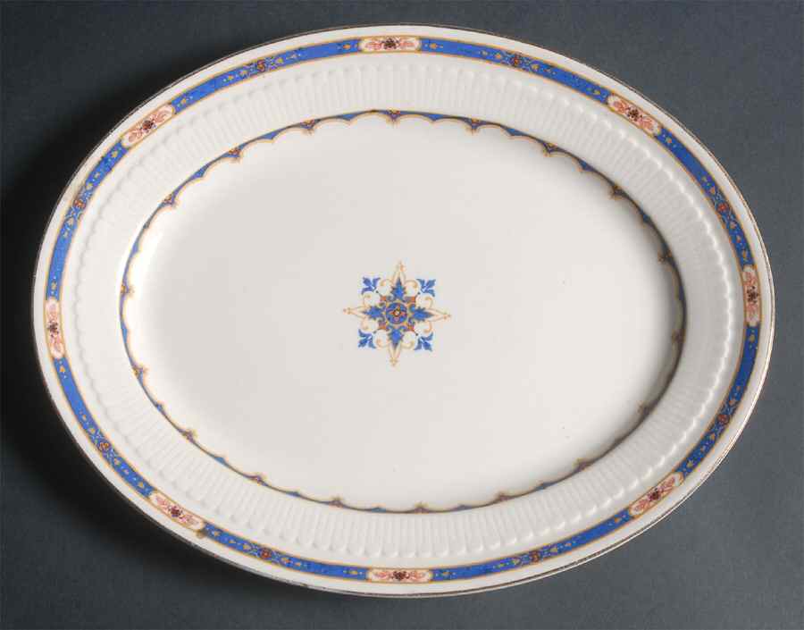 Pembroke 12" Oval Serving Platter by Wedgwood-1