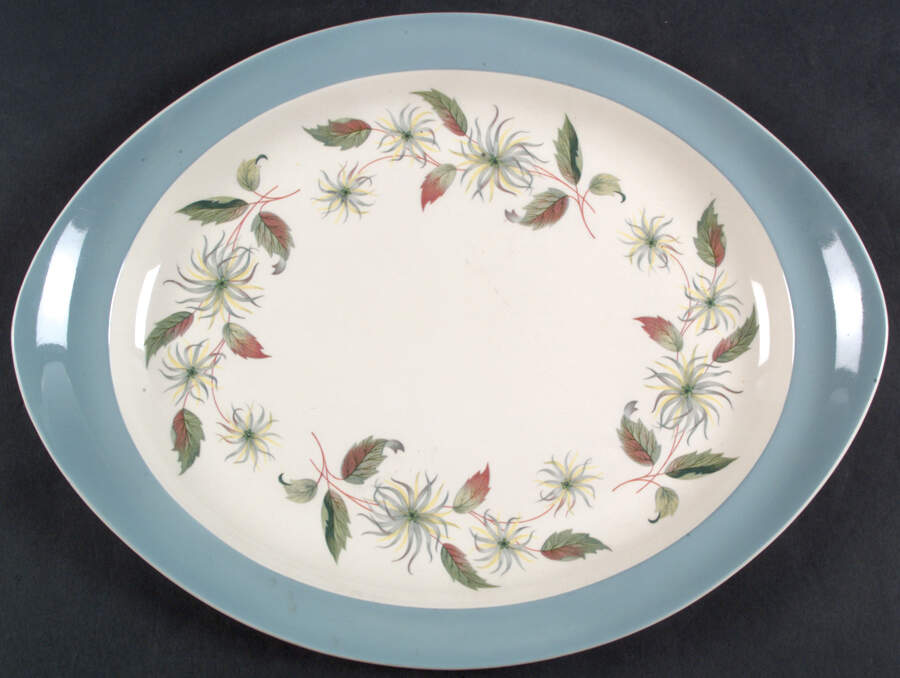 Penshurst 14" Oval Serving Platter by Wedgwood-1
