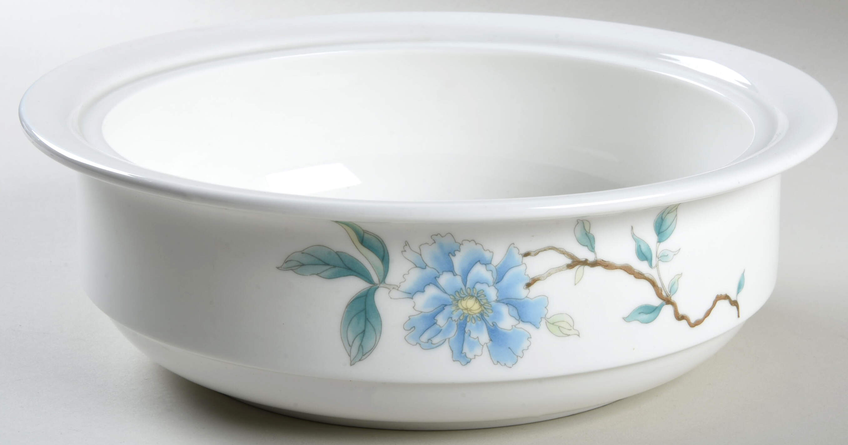 Peony (Bone) Round Vegetable No Lid by Wedgwood-1