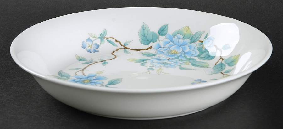 Peony (Bone) Coupe Soup Bowl by Wedgwood-1