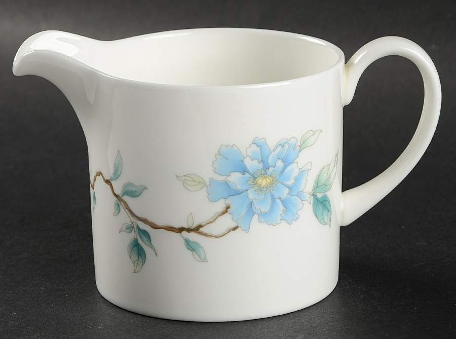 Peony (Bone) Creamer by Wedgwood-1