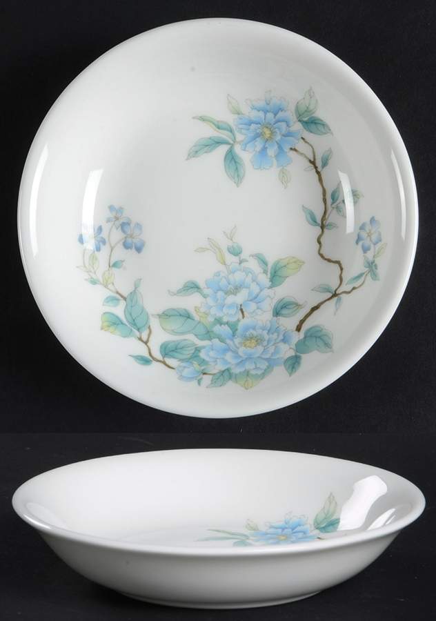 Peony (Bone) Fruit/Dessert (Sauce) Bowl by Wedgwood-1