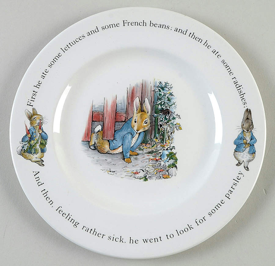 Peter Rabbit Salad Plate by Wedgwood-1
