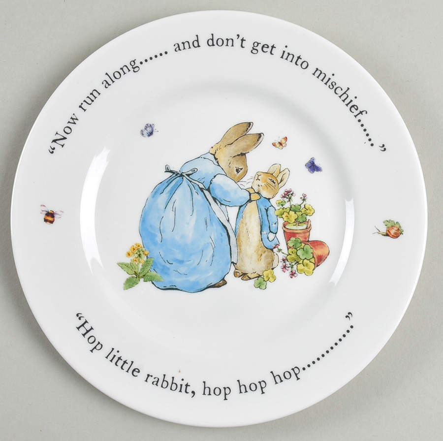 Peter Rabbit Bread & Butter Plate by Wedgwood-1
