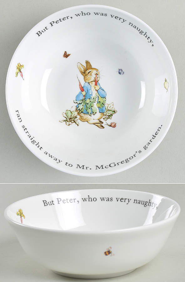 Peter Rabbit Coupe Cereal Bowl by Wedgwood-1
