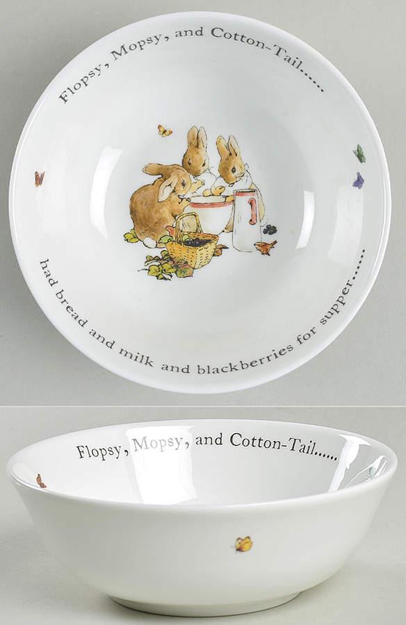 Peter Rabbit Coupe Cereal Bowl by Wedgwood-1