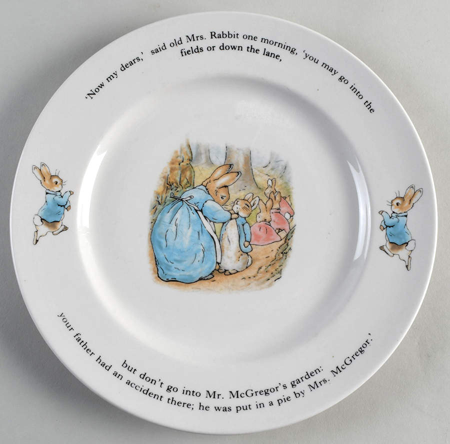 Peter Rabbit Cake Plate by Wedgwood-1