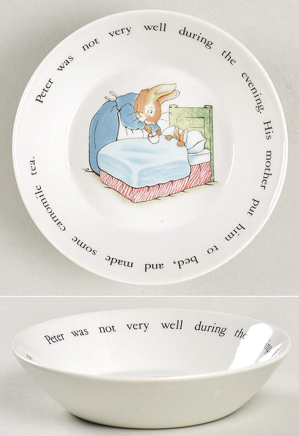 Peter Rabbit Fruit/Dessert (Sauce) Bowl by Wedgwood-1