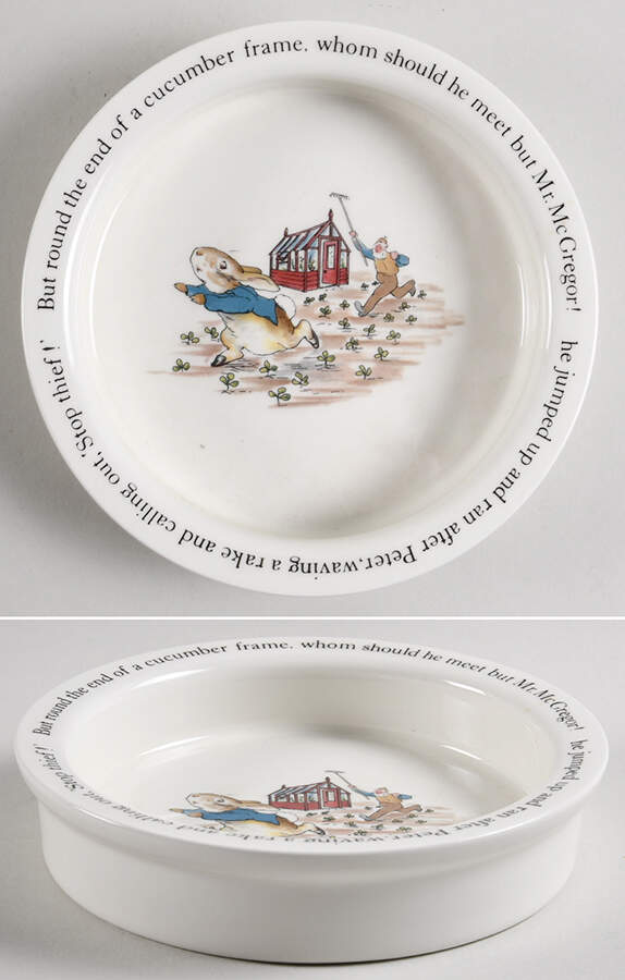 Peter Rabbit Porringer by Wedgwood-1