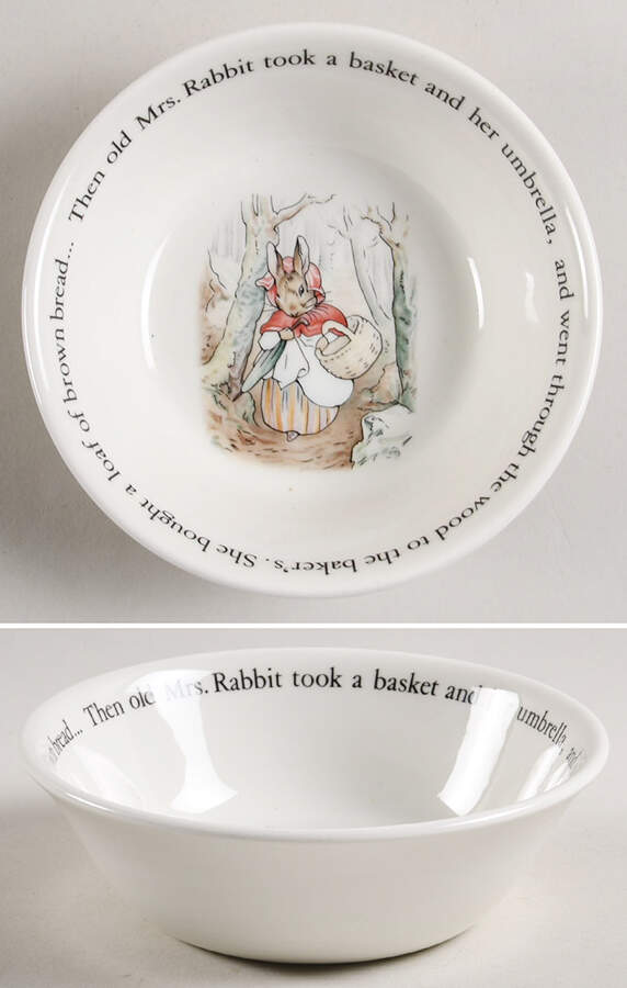 Peter Rabbit Coupe Cereal Bowl by Wedgwood-1