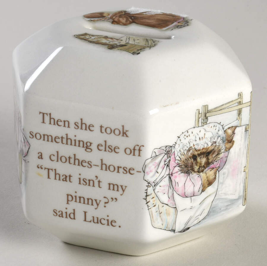 Peter Rabbit Octagonal Money Box by Wedgwood-1