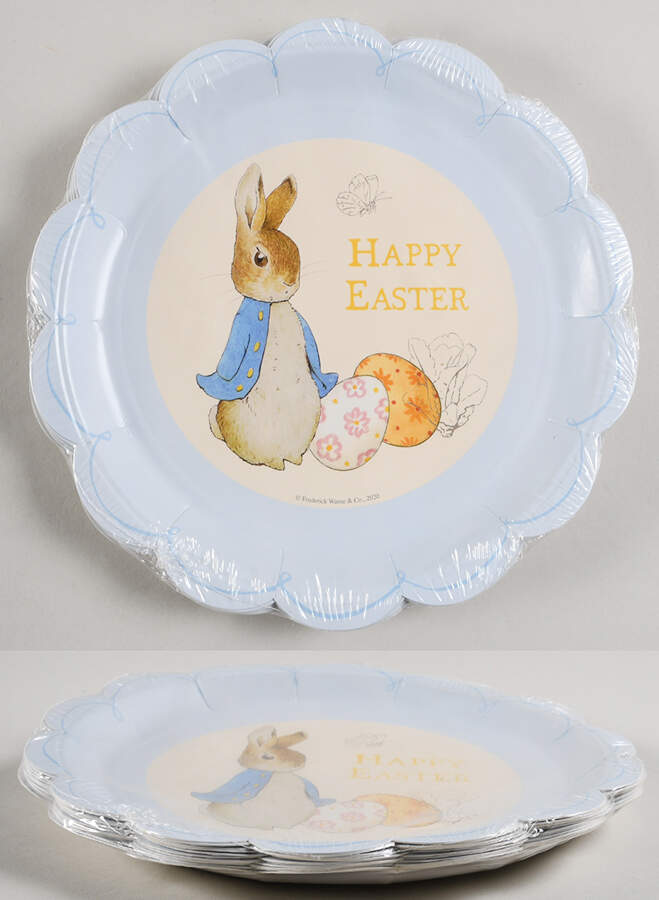 Peter Rabbit (Pack of 12) Paper Luncheon Plates by Wedgwood-1