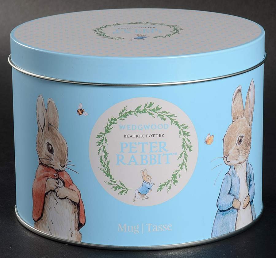 Peter Rabbit Tin Gift Box for Mug by Wedgwood-1