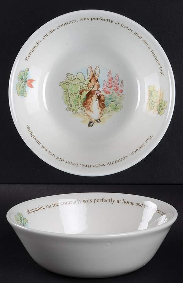 Peter Rabbit Coupe Cereal Bowl by Wedgwood-1