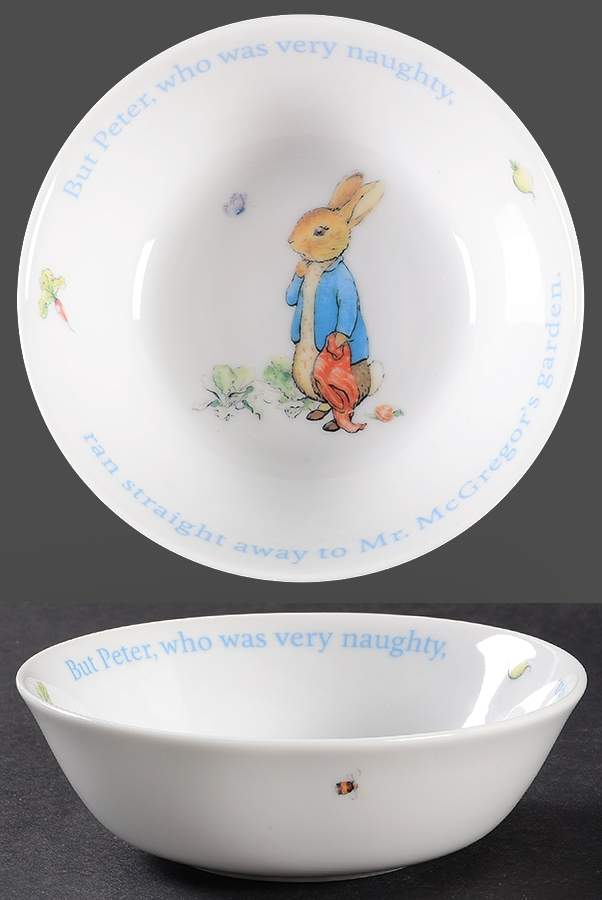 Peter Rabbit Coupe Cereal Bowl by Wedgwood-1