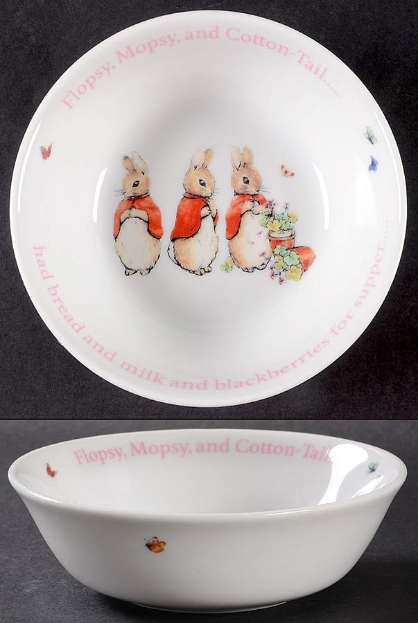 Peter Rabbit Coupe Cereal Bowl by Wedgwood-1