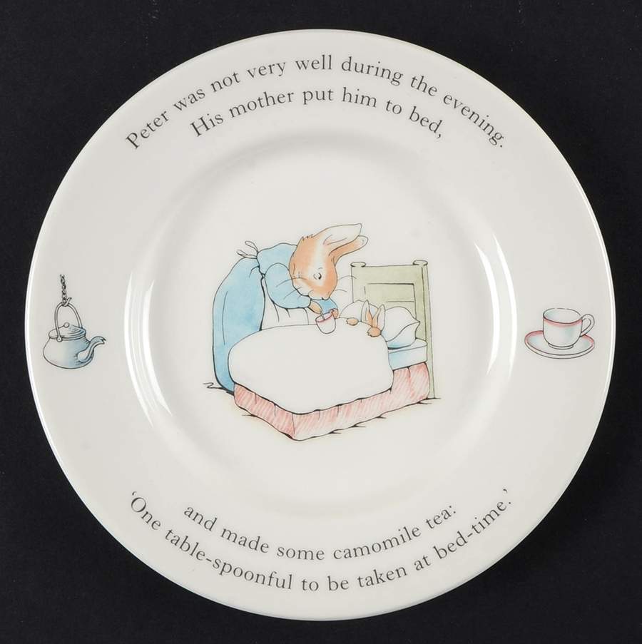 Peter Rabbit Bread & Butter Plate by Wedgwood-1