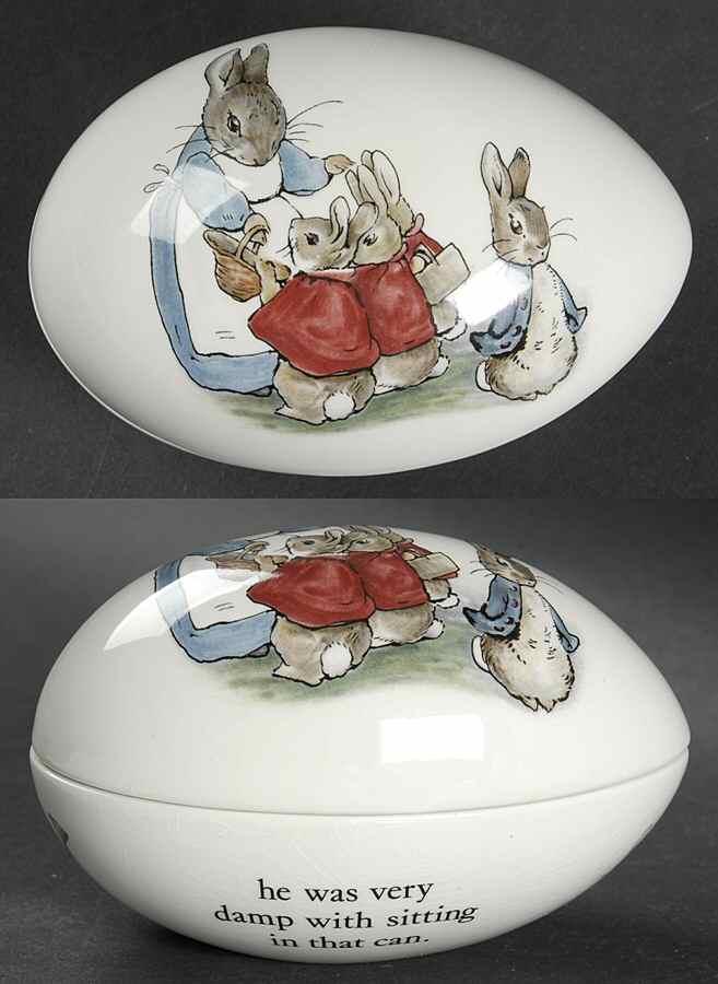 Peter Rabbit Large Egg Box & Lid by Wedgwood-1
