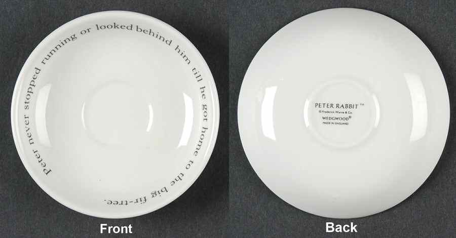 Peter Rabbit Saucer for Child's Cup by Wedgwood-1