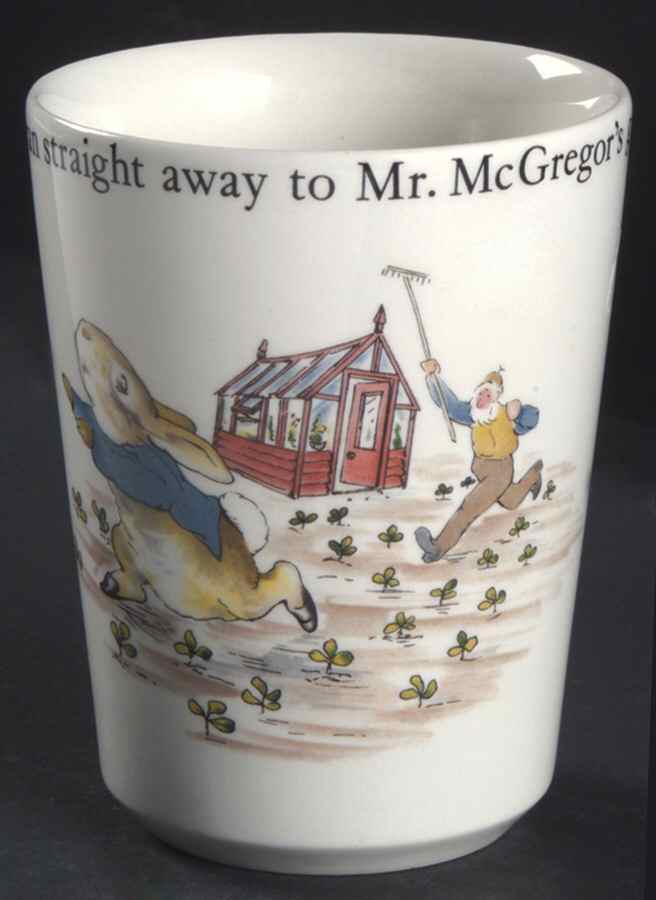 Peter Rabbit Tall Beaker (English Mug) by Wedgwood-1