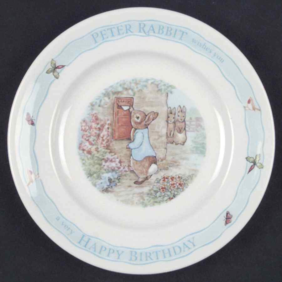 Peter Rabbit Bread & Butter Plate by Wedgwood-1