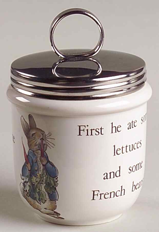 Peter Rabbit Egg Coddler & Lid by Wedgwood-1