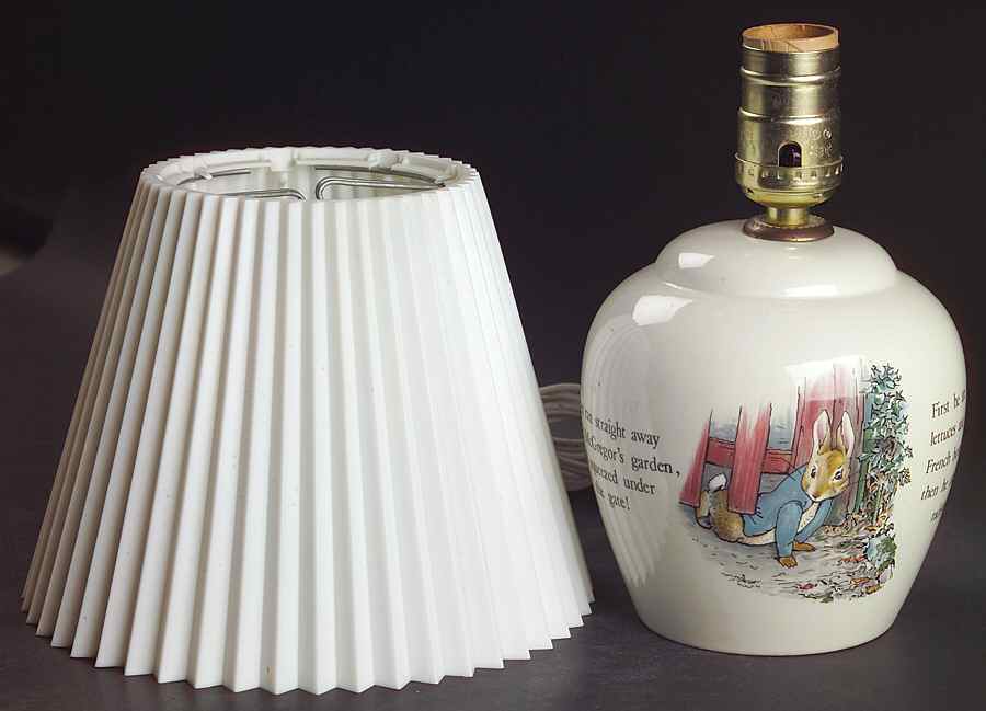 Peter Rabbit Electric Lamp & Shade by Wedgwood-1