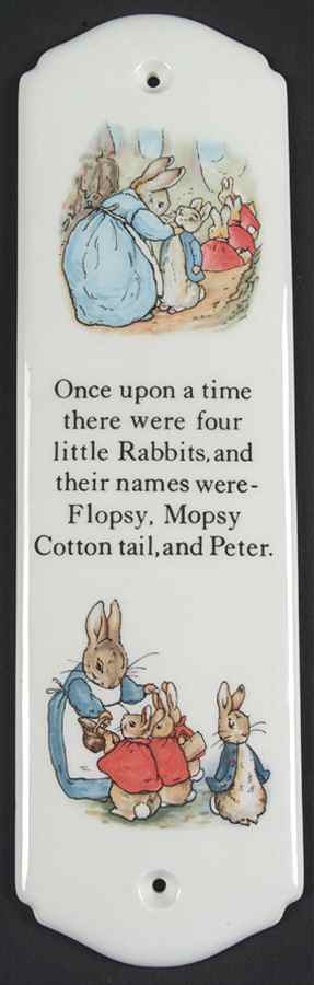 Peter Rabbit Finger Plate by Wedgwood-1