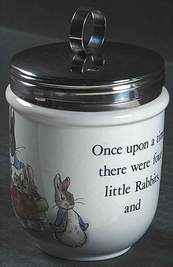 Peter Rabbit King Size Egg Coddler & Lid by Wedgwood-1